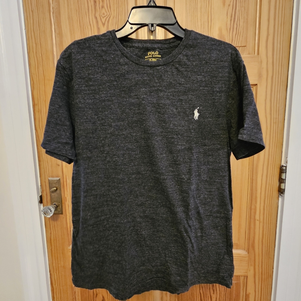 Polo by Ralph Lauren Men's Charcoal Tee Sz Med